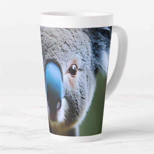 Cette Ours Koala Aime Juste Un Selfie, Latte Mug (Angle droit)