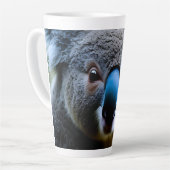 Cette Ours Koala Aime Juste Un Selfie, Latte Mug (Angle gauche)