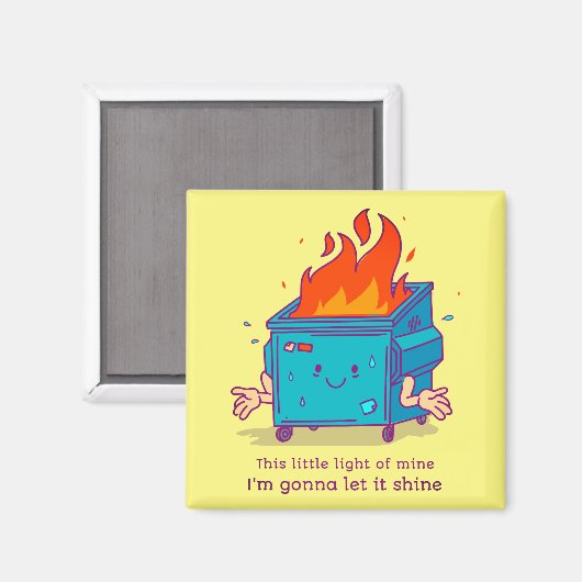 Cette Petite Lumière : Aimant Décharge en Feu (Recto/Verso)