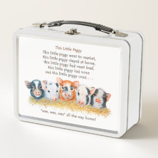 Cette Petite Lunchbox métallique Piggy