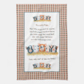 Cette Petite Serviette De Thé Piggy, Serviette De  (Vertical)