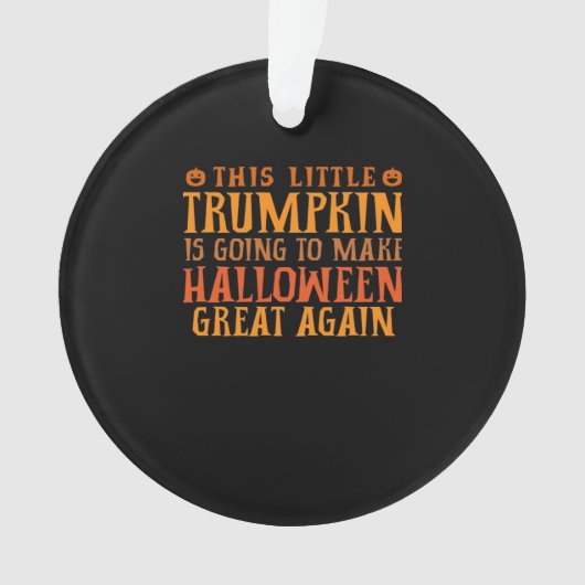 Cette Petite Trumpkin Va Faire Halloween Gr (devant)