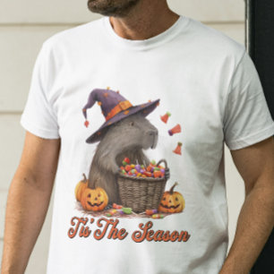 Cette saison Capybara Halloween Funny T-Shirt
