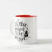 Cette Saison D'Être Geler La Mug De Vacances (Devant gauche)