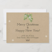 Cette saison sera Jolly carte de Noël (Dos)