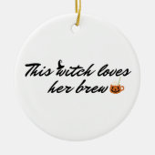 Cette Sorcière Aime Son Ornement De Saison (Devant)