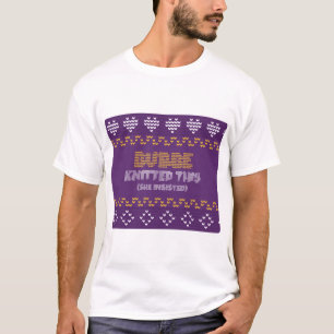 Cette T-shirt laide de Hanukkah a été tricotée par