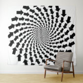 Cette tapisserie de direction (En situation (horizontale))