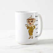 Cette tasse contient de l'espresso. Mon visage con (Devant droit)