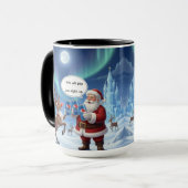 Cette tasse de Noël vous donnera du pep AI utilisé (Devant gauche)