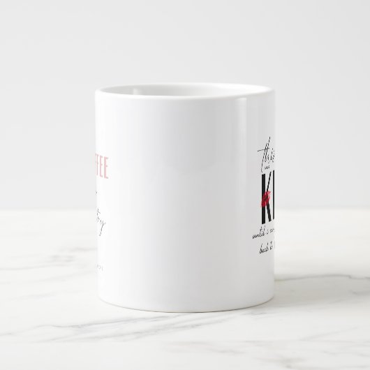Cette tasse est un baiser (Devant)