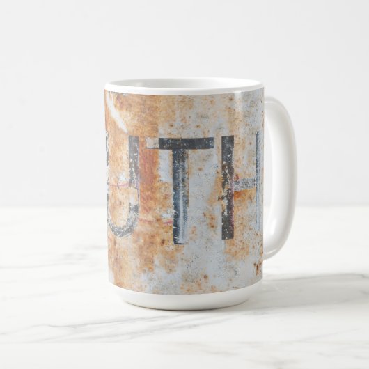 Cette tasse est une métaphore pour l'érosion de la (Devant droit)