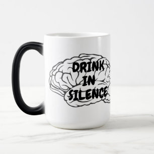 Cette tasse est une publicité pour la paix intérie