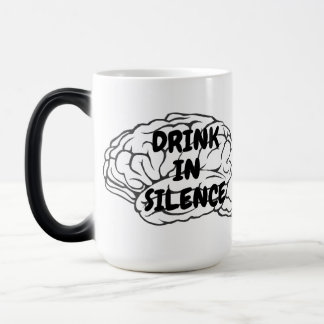 Cette tasse est une publicité pour la paix intérie