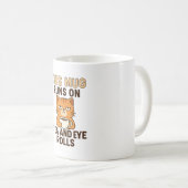 Cette tasse fonctionne au thé et aux roulements d' (Devant droit)