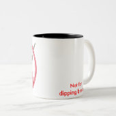 Cette tasse pas pour plonger des brosses (Devant droit)