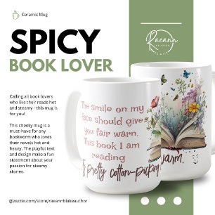 Cette tasse pour amoureux de livres épicés que je