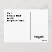 Céu Briefkaart (Achterkant)