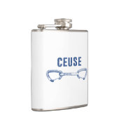 Ceuse France Rock klimmen Quickdraw Heupfles (Rechts)