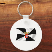 Ceuta Flag Sleutelhanger (Voorkant)
