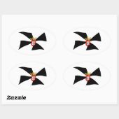 Ceuta Flag Sticker (Vel)