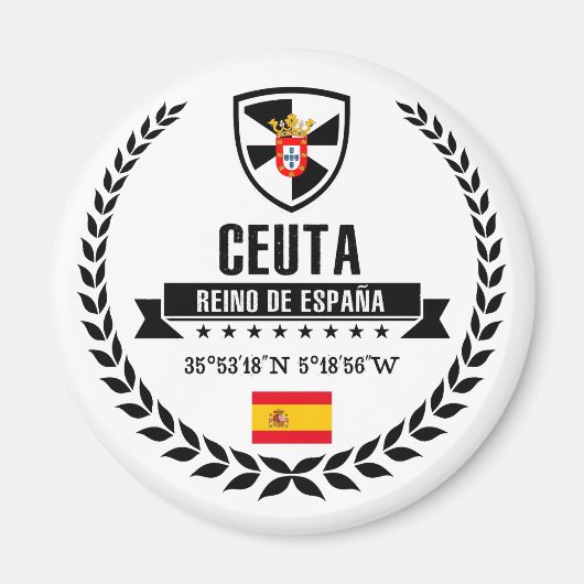 Ceuta Magneet (Voorkant)