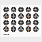 Ceuta Ronde Sticker (Vel)