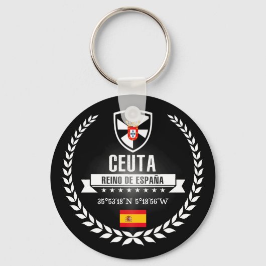 Ceuta Sleutelhanger (Voorkant)