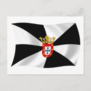 Ceuta Vlag Ansichtkaart Briefkaart