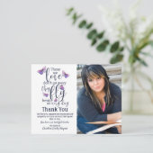 Ceux que nous aimons papillon Merci Sympathie funé (Debout devant)