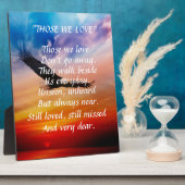 "CEUX QUE NOUS AIMONS" PHOTO PLAQUE AVEC BEAU SCÈN (Côté)