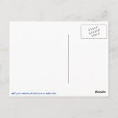 Ceux qui le peuvent, enseignent la carte postale (Dos)