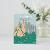 Cevennes National Park France Briefkaart (Staand voorkant)