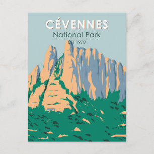 Cevennes National Park France Briefkaart