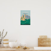 Cevennes National Park France  Poster (Keuken)