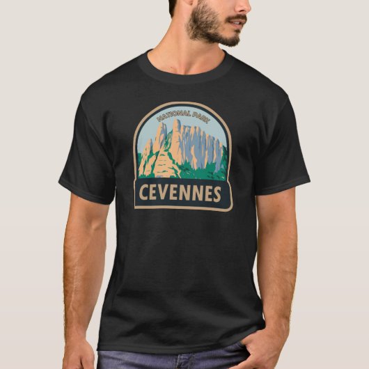 Cevennes National Park France  T-shirt (Voorkant)