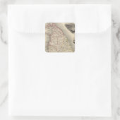 Ceylon Vierkante Sticker (Tas)