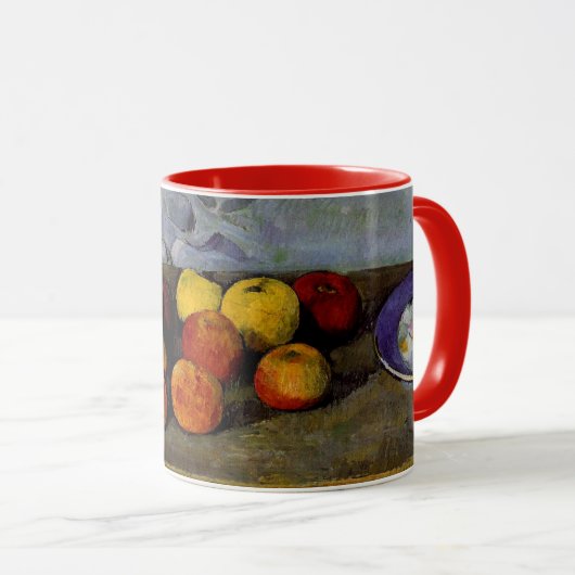 Cezanne - Appelen en koekjes Mok (Voorkant rechts)