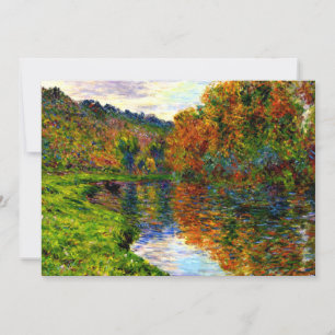 Cezanne - Arm of the Jeufosse, herfst, Kaart