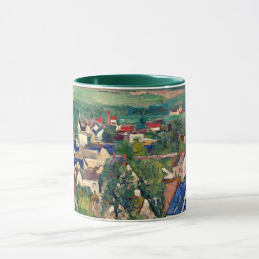 Cezanne - Auvers, Panoramisch Uitzicht Mok (Midden)