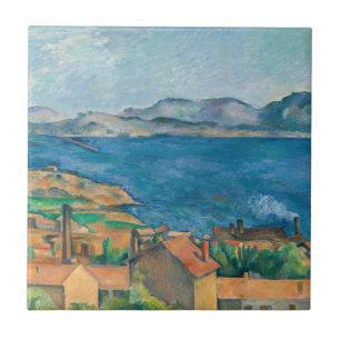 Cezanne - Baai van Marseille, Gezien vanuit L'Esta Tegeltje