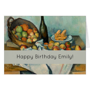 Cezanne Basket Appels Impressionisme Kunst