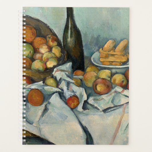Cezanne Basket Appels Impressionisme Kunst Planner (Voorkant)