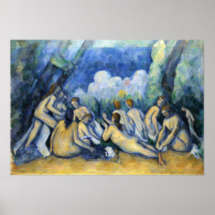 Cézanne - Bathers Poster
