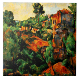 Cezanne - Bibemus Quarry Tegeltje