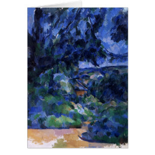 Cezanne - Blauw landschap