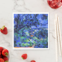 Cezanne - Blauw landschap