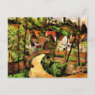 Cezanne - Bocht in de Weg Briefkaart