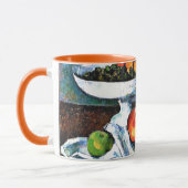 Cezanne - Compotier, glas en appel, Mok (Links)