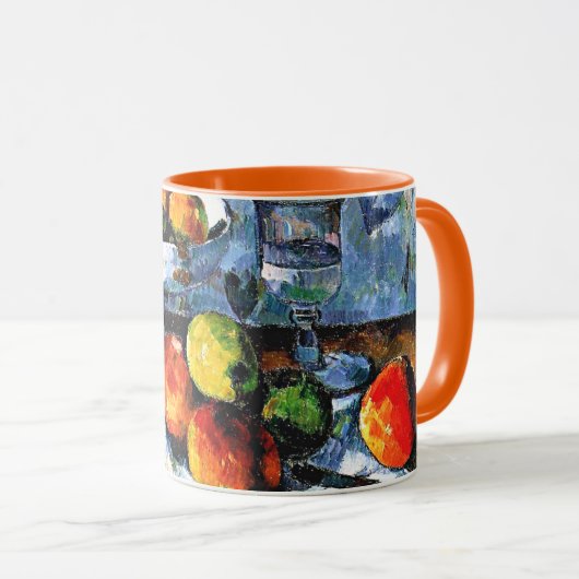 Cezanne - Compotier, glas en appel, Mok (Voorkant rechts)